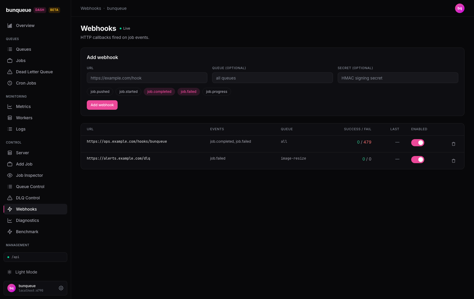 Webhooks